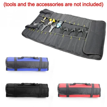 

Multifunction Kitchen Knife Storage Pocket Oxford Cloth Folding Wrench Bag Portable Tool Roller Pouch Case Organizer Holder