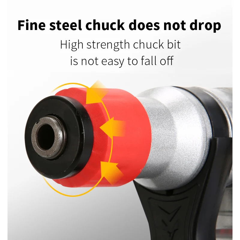 2200W Electric Hammer Rotary Hammer Drill Industrial Grade Electric Pick Impact Drill 3 in 1 Household Electric Tools 4