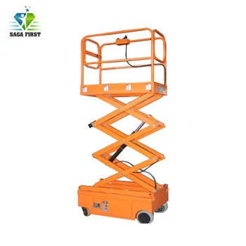 Price Aerial Working Self-Propelled Mini Scissor Lift Elevator Machine