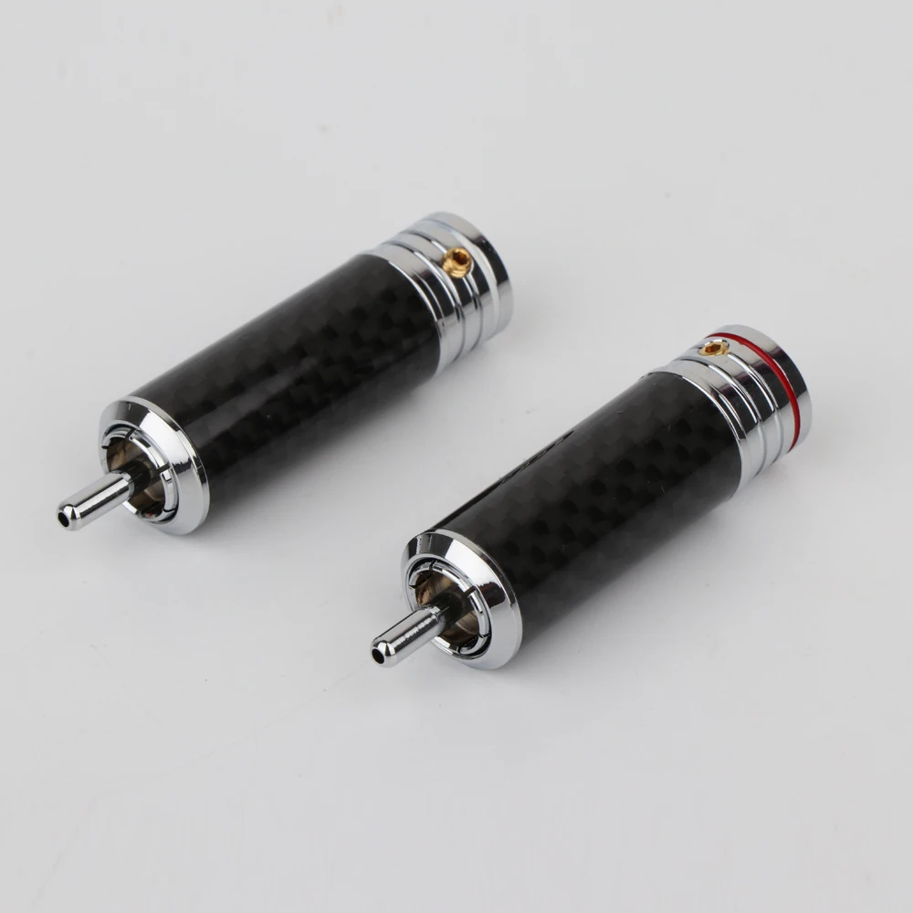 4 шт. R1709 Hi Performacne RCA высокое качество родиевое покрытие End разъем Без припоя