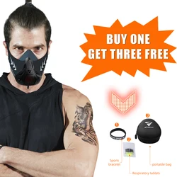 FDBRO – masque d'entraînement Cardio MMA 3.0, pour la course à pied, l'élévation, l'endurance, le Fitness, l'alpinisme 