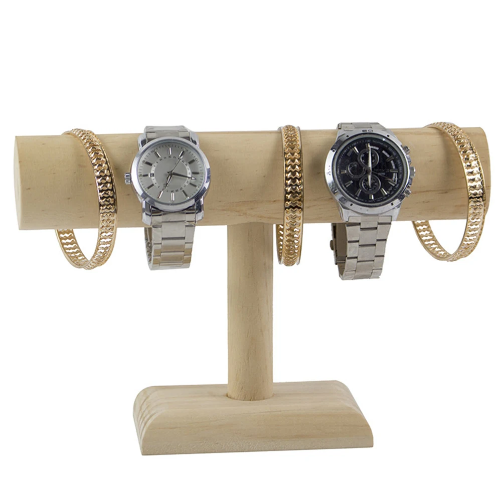 

Storage Bangle Bracelet Watch Home Single Layer T-Bar Hair Bands Show Display Shop Props Shelf Jewelry Rack Stable Base