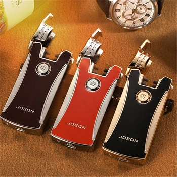 

JOBON New Electrical Double Arc Charging Lighter ACR Lighter Usb Electronic Cigarette Dual ARC Windproof Lighters