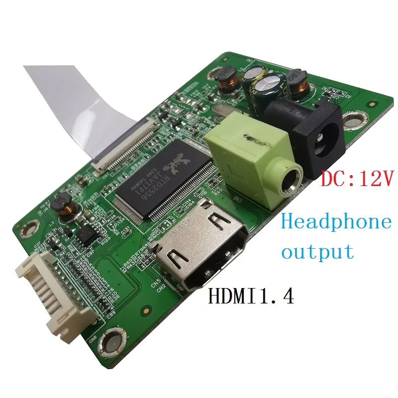 ÷  ŰƮ 13.3 ġ 1080P LCD г, ü þ߰ ȭ ̽ DC12V   ġ ַ