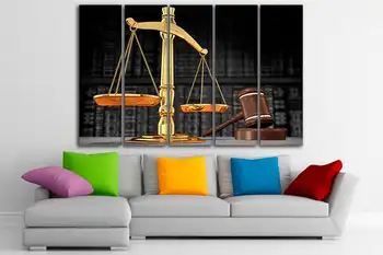 

Canvas Prints Scales Justice Scales Paintings Wall Art Poster Modular Business World Pictures For Living Room Modern Home Decor