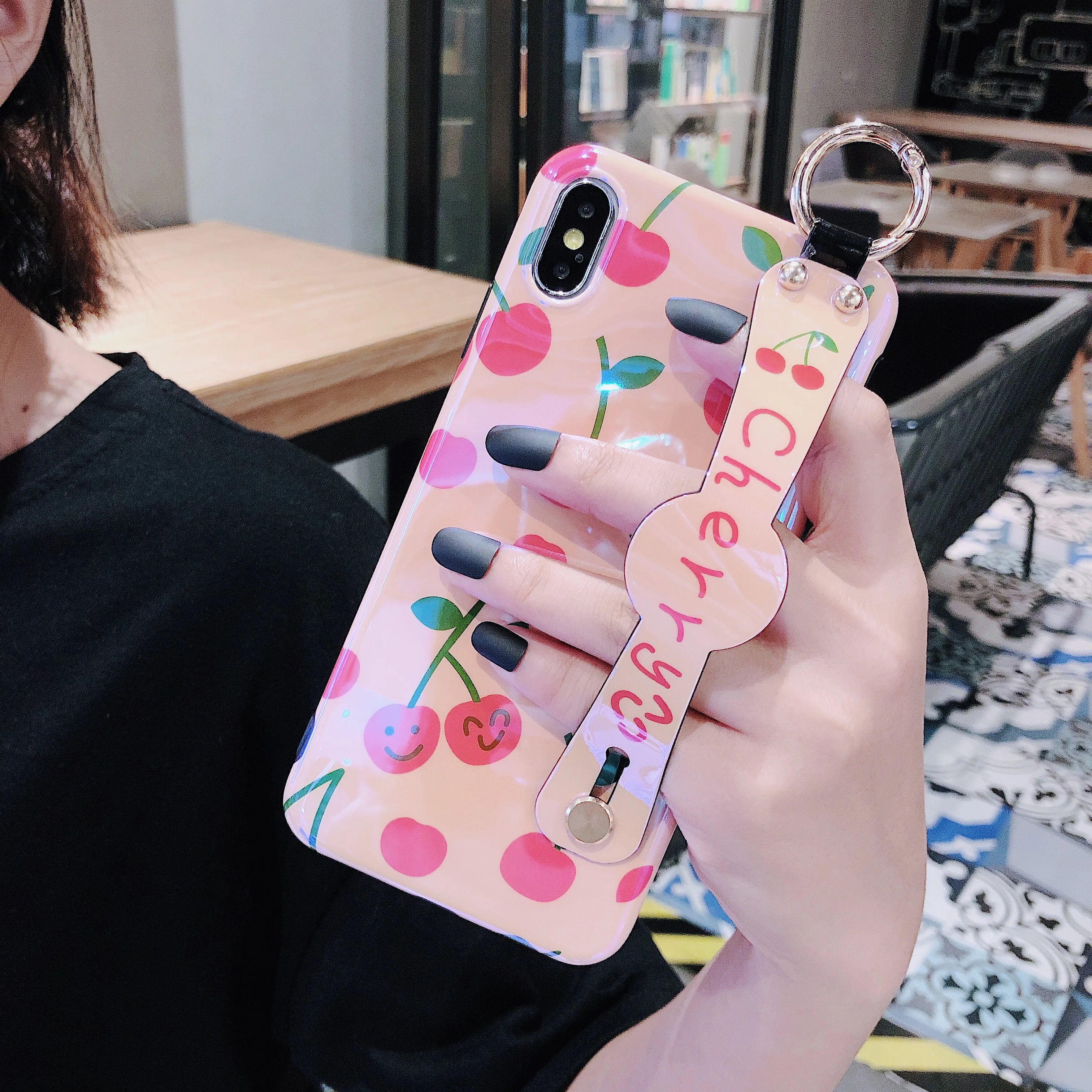 Новинка 2020 чехлы для iPhone 6S 6 7 8 Plus XR X Xs 11 Pro Max милый мультяшный IMD чехол с голубым