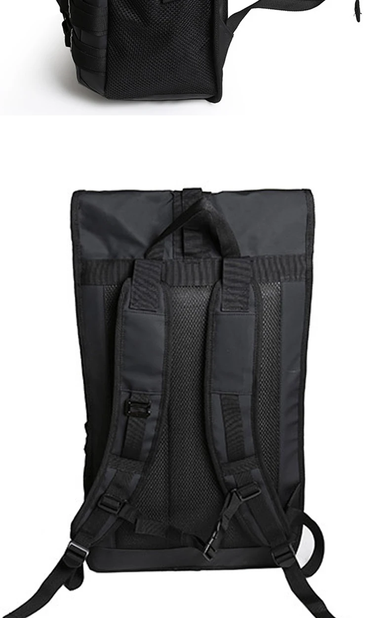 UIYI Fashion Streetwear Men Backpack Black Back Pack Women Travel Bags Classic Male Laptop Backbag For Girls Boy School Bag