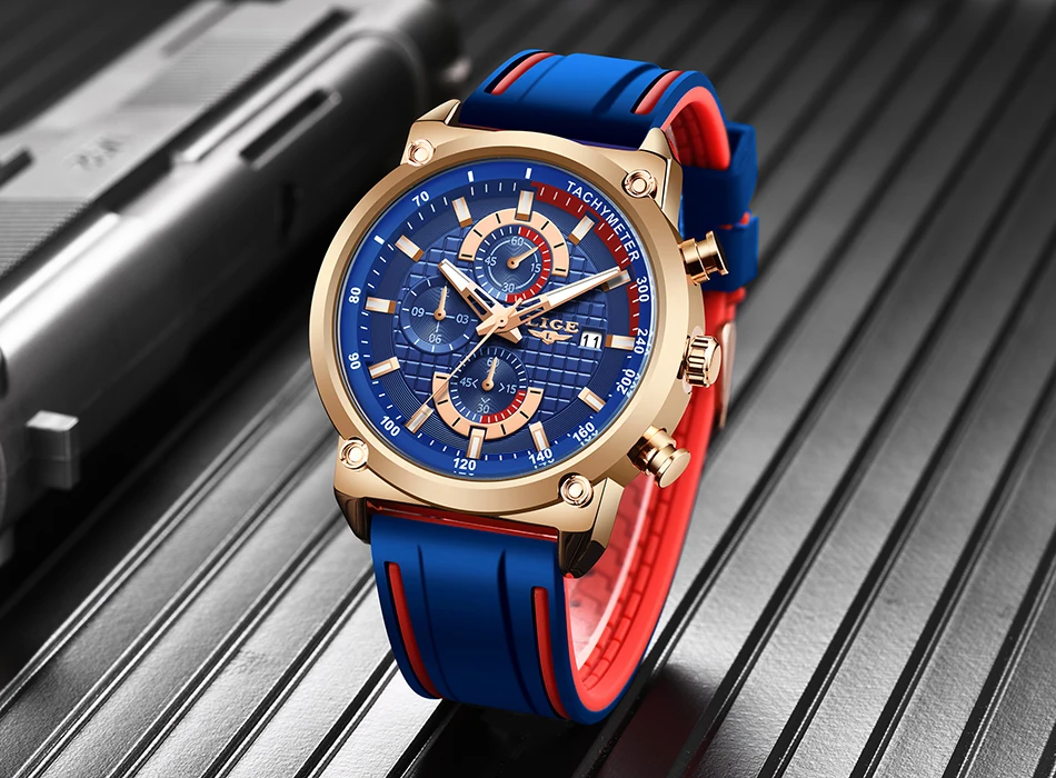 Reloj Hombre LIGE часы мужские s кварцевые часы Топ бренд Роскошные модные спортивные часы водонепроницаемые мужские часы Relogio Masculino+ коробка