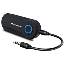 SOONHUA USB питание BT аудио передатчик беспроводной аудио адаптер передатчики 3,5 мм с аудио и AV кабель для смартфона PC tv