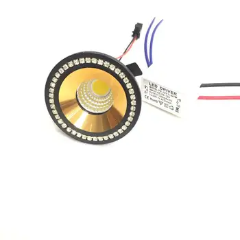 

1Stück 3 W LED Mini Einbauleuchte Round verstellbarer Spot Deckenlampe 95-265 V LED-Schrankleuchte