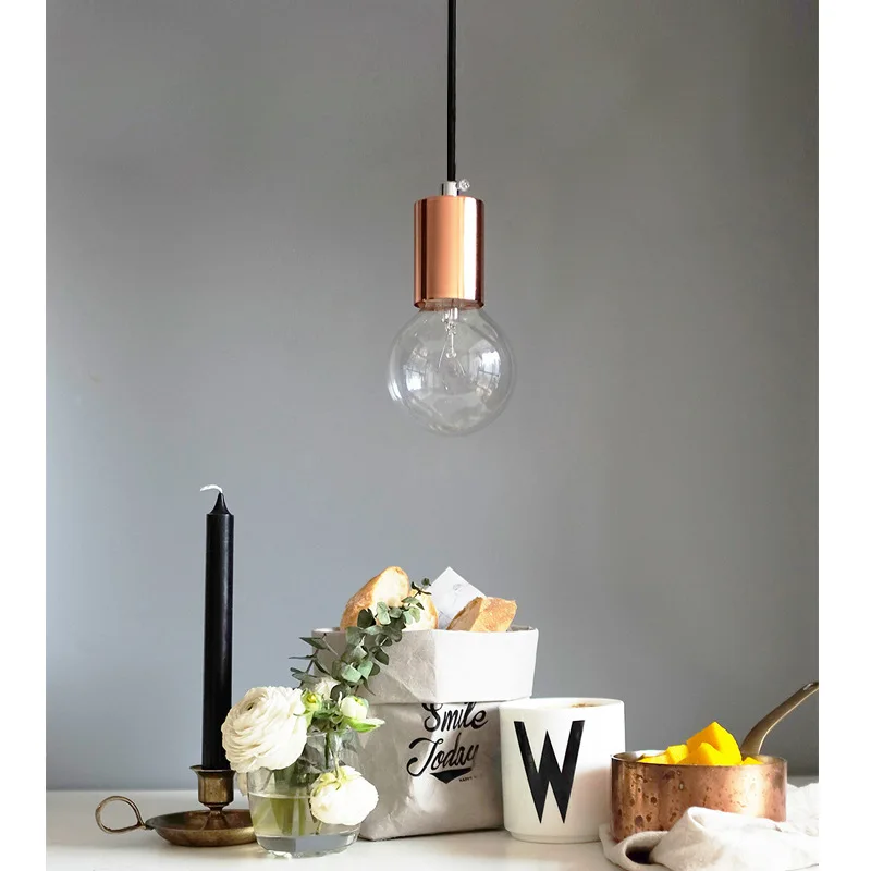 

deco maison iron living room LED pendant lights luminaire
