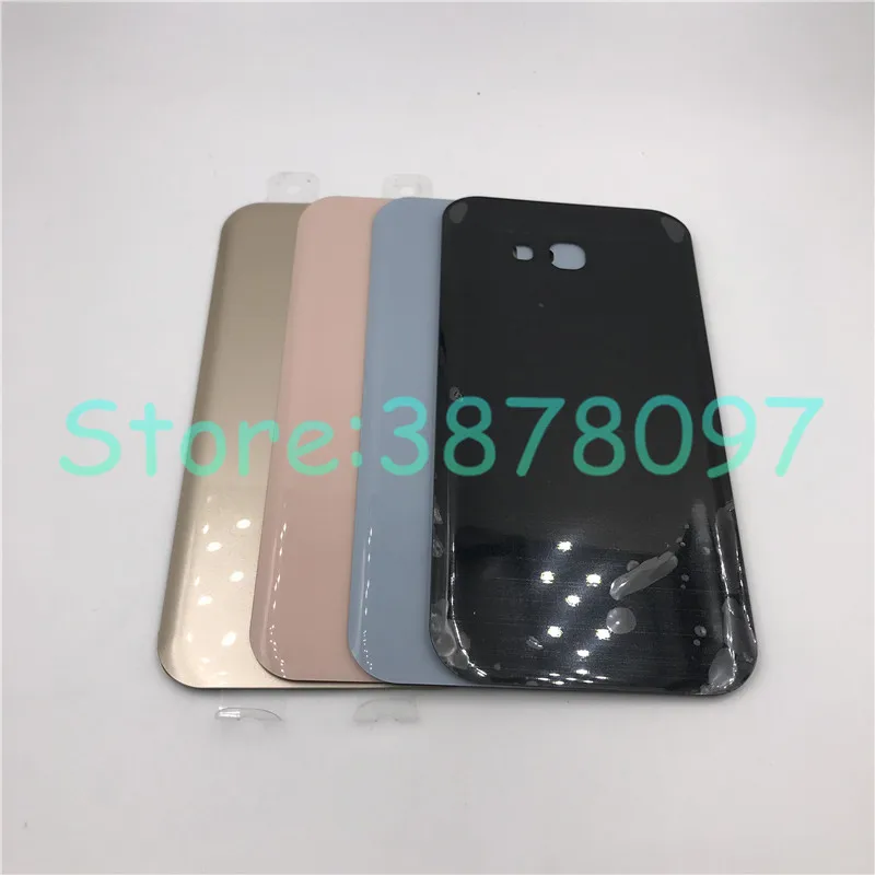 Батарея стеклянная Задняя панель для телефона Замена для Samsung Galaxy A3 A5 A7 A320 A520 A720 задняя дверь с логотипом