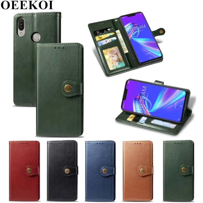 Чехол-бумажник OEEKOI из искусственной кожи для Asus ZenFone Live L2 ZA550KL ZB633KL ZB631KL ZB601KL ZB602K |
