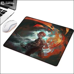 Demônio slayer kimetsu não yaiba gaming mousepad xl gamer mouse pad velocidade borracha tapete anime acessórios tapetes grande mousepepad diy