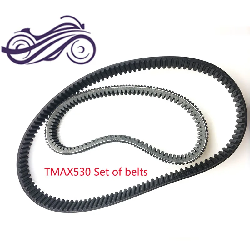 

Belt driven for Yamaha TMAX 500 TAMX 530 TMAX 530 2012-2016 motorcycle parts belt driven rubber transmission gear pulley belt