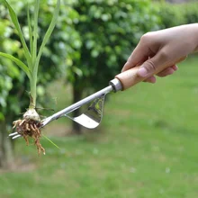 1 morceau de Désherbeur de Jardin, Pelouse Coupe et Creuser Extracteur Manuel et Rapide Désherbage pour Forte Pelouse Coupe Racine Décapant