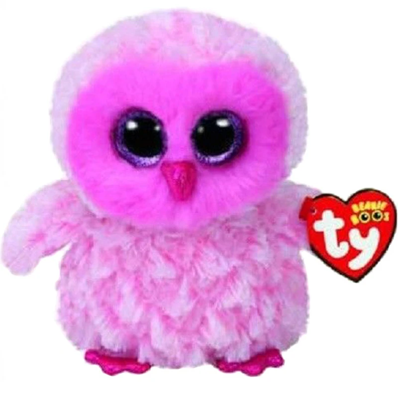 

Ty Beanie Cute Animals Twiggy The Owl Plush Toy Plus Size 40cm