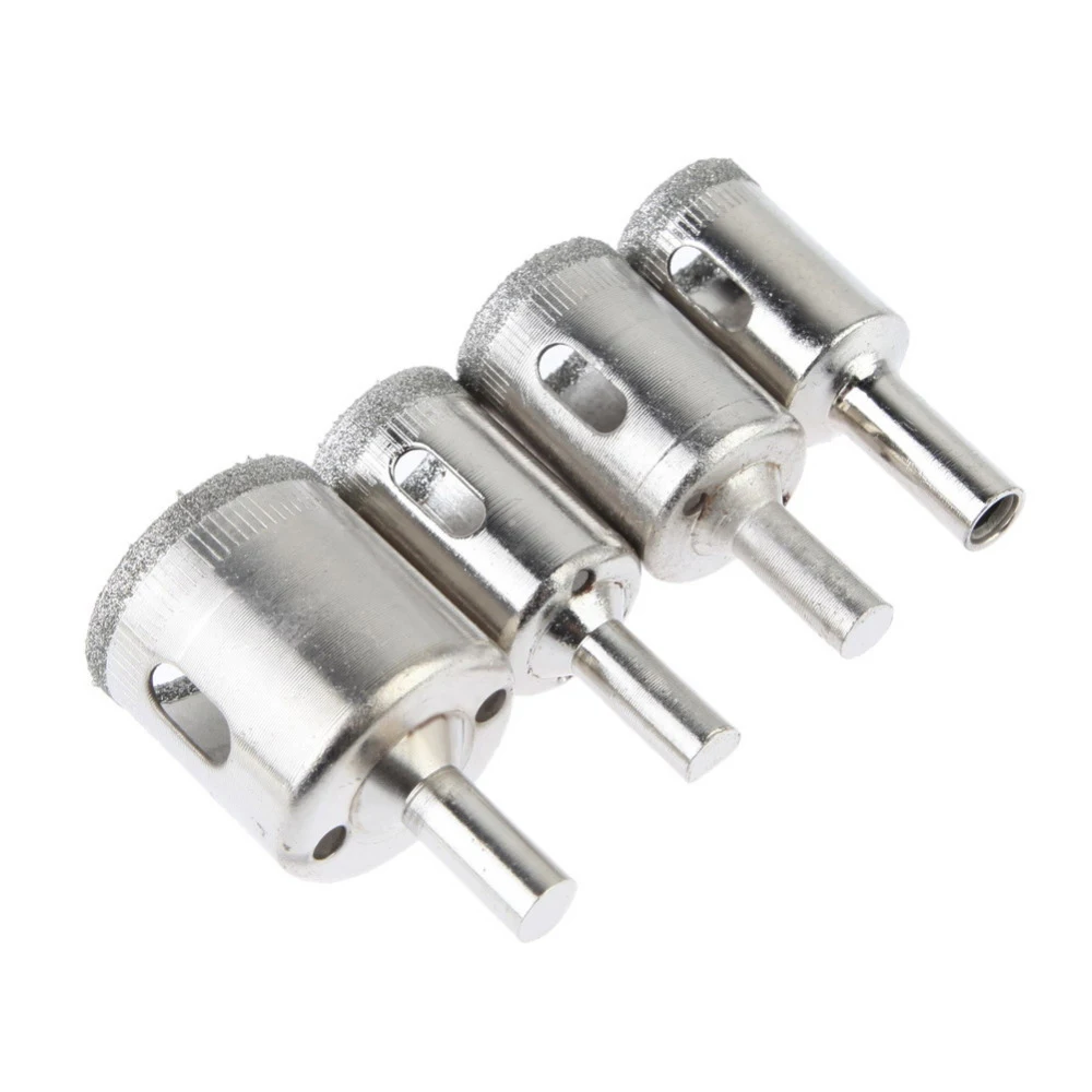 10pcs Diamond Coated Drill Bits Hole Saw Holesaw Glass Granite Tile Cutter Masonry Drilling Tool 8/10/12/14/16/18/20/22/25/50mm
