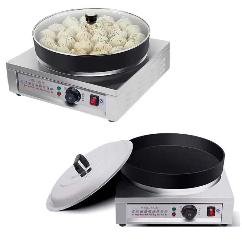 HBLD Commercial Electric Pancake Machine Desktop Frying Pan Frying Pancake Electric Baking Pan Fried Dumpling Machine