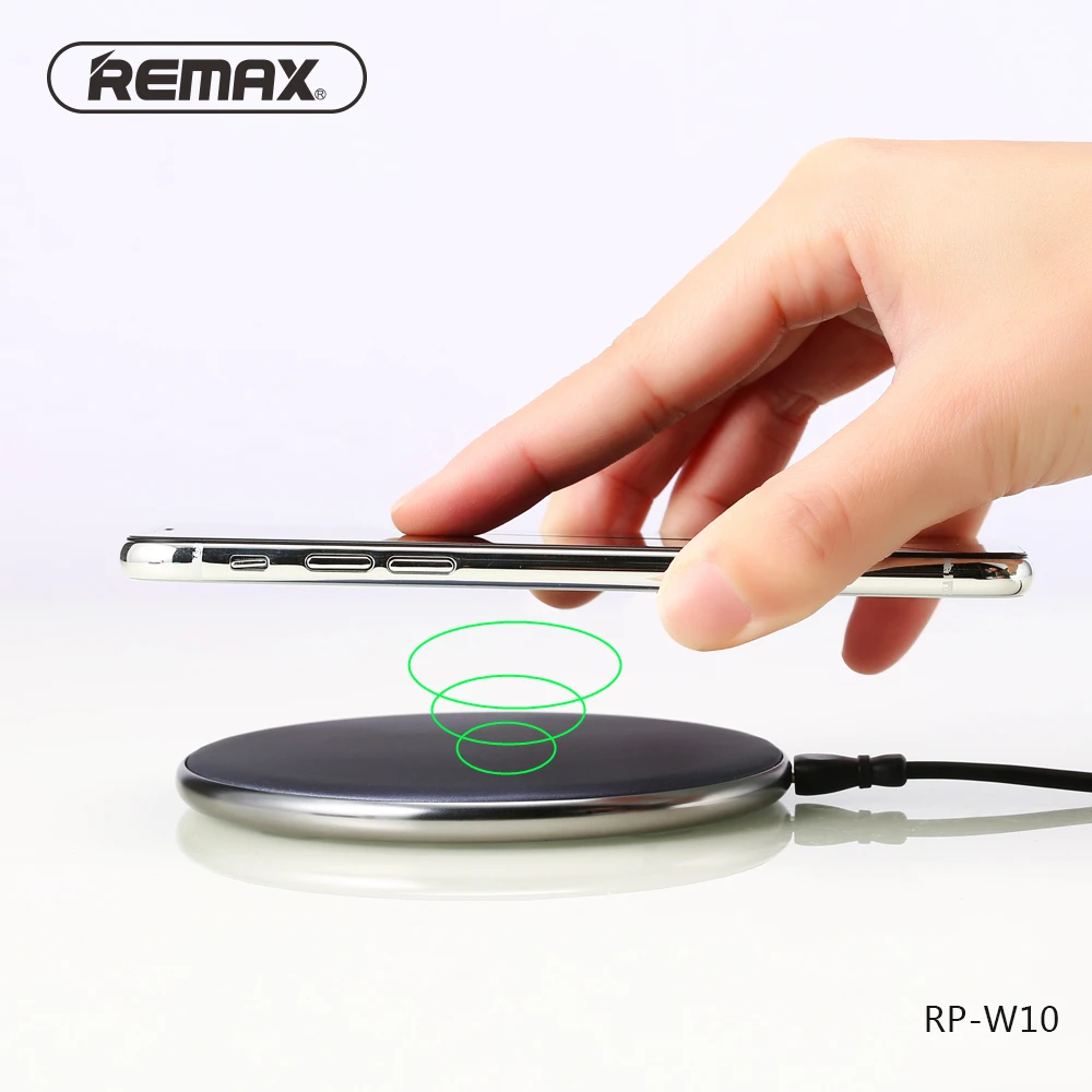 Remax 5 Вт QI Беспроводное зарядное устройство анти-падение прочный Быстрая зарядка Pad Usb зарядное устройство для Samsung S6/S7 Edge S8 S9 plus iphone X 8 plus