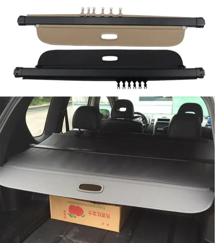 Защитный экран для багажника Nissan X Trail XTrail Rogue 2008 2009 2010 2011 2012 2013 (черный