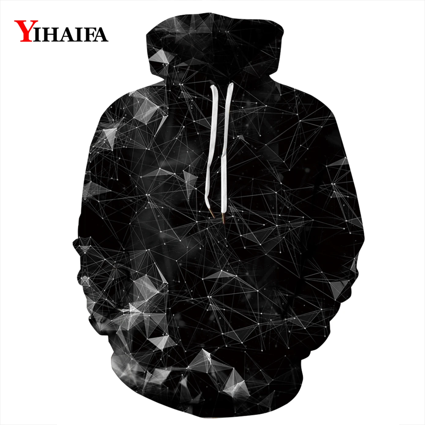 

3D Hoodies Fashion Mens Womens Sweatshirt Galaxy Geometric Lines Graphic Print Casual Pullover Black Tracksuit Couples Tops
