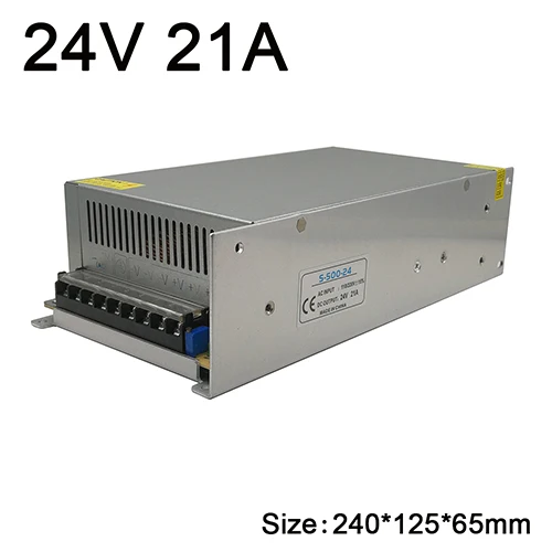 24V 21A 24V освещение Трансформатор AC110V 220V постоянного тока до DC24V 1A 2A 3A 5A 6.5A 8.5A 10A 15A 16.5A 21A 30A переключение Питание Мощность конвертер - Цвет: 24V 21A