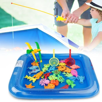 

Children's Magnetic Fishing Toy Parent-child interactive Toys Game Water Toys Kids Fish Baby Bath Toys Outdoor Toy