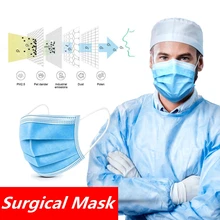 5000 Buah Grosir Aseptik Medis Masker Bedah Sekali Pakai Masker Wajah Mulut Masker Keselamatan Mulut Masker Bedah Pribadi Melindungi(China)