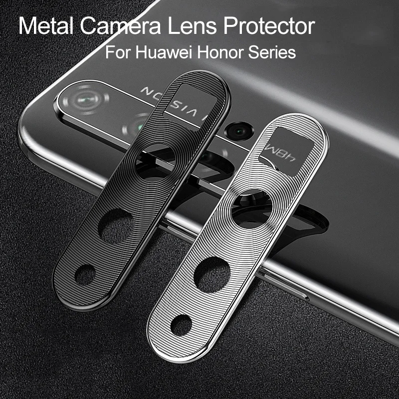 

Metal Camera Lens Protective Ring for Huawei P30 P20 Lite Honor 20 Pro 20i Nova 4 4e 3i 3e 3 P Smart Protector Bumper Cover Case