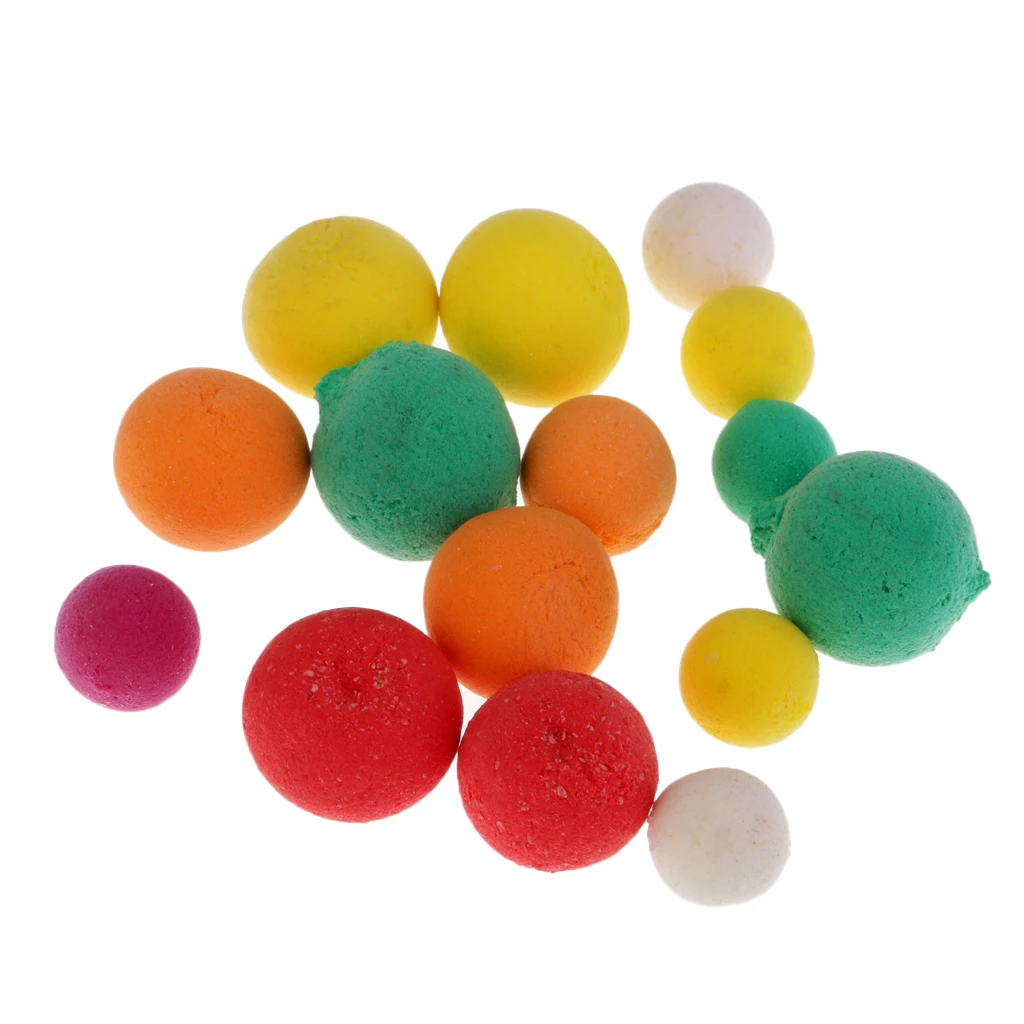 1 Box Smell Carp Fishing Pop Up Bait Boilies Eggs Flavor Floating Ball Fishing Beads Feeder Artificial Carp Lures Hair Rig