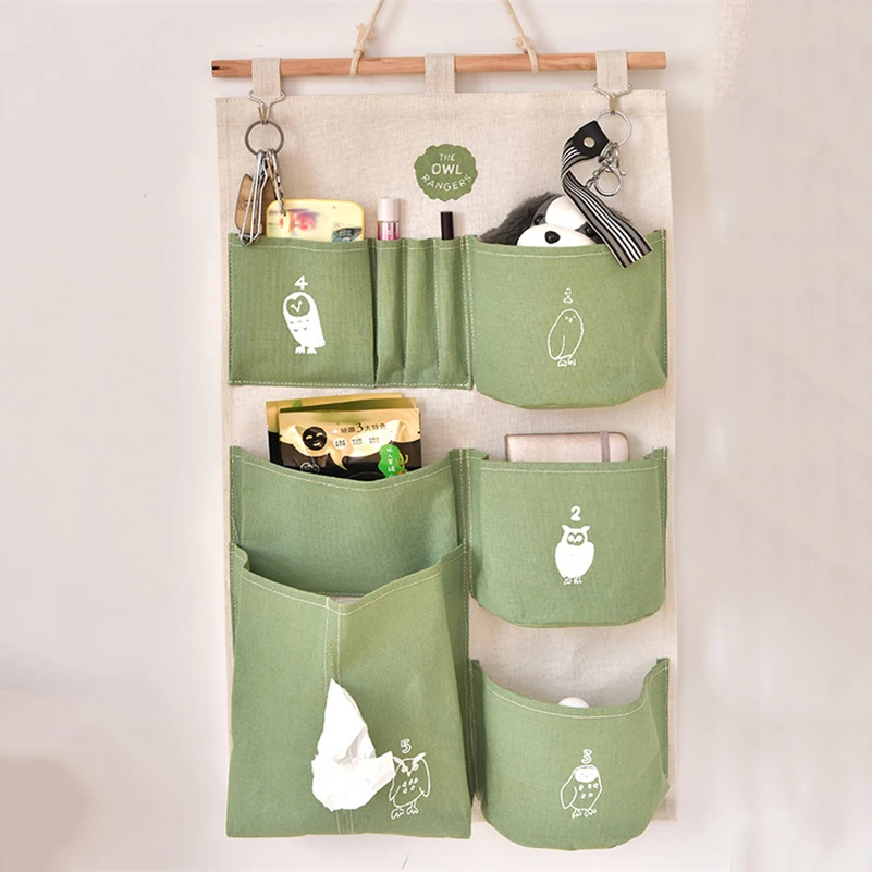 multi-bolso saco de armazenamento recipiente organizador casa