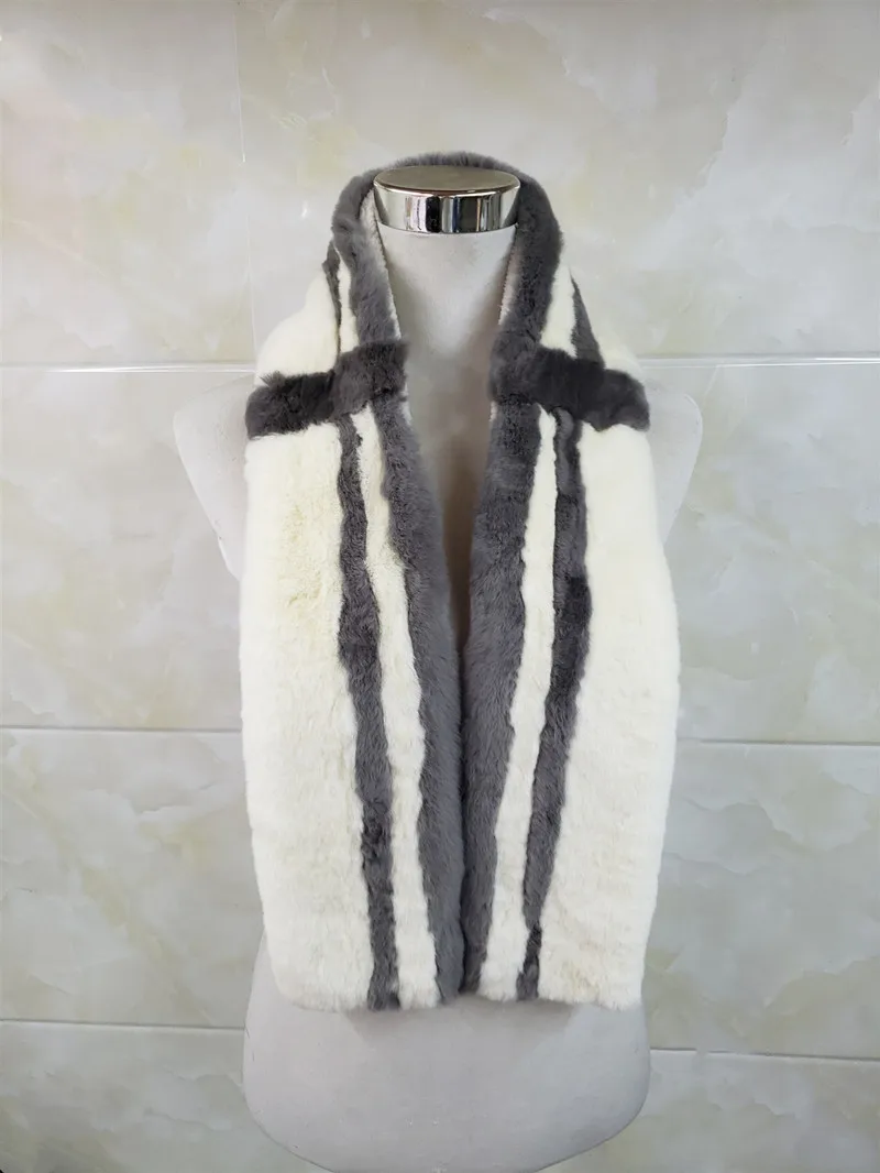 

2019 new fur scarf ladies favorite fur collar fashion warm to wear convenient for wild