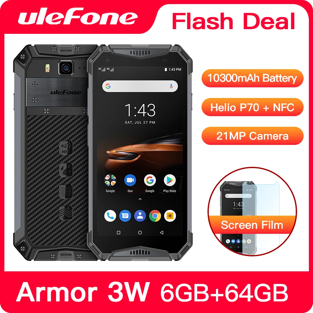 Ulefone Armor 3W Rugged Smartphone Android 9.0 IP68 5.7\: Cheap Cellphones, Buy Directly from China Suppliers:Ulefone Armor 3W Rugged Smartphone Android 9.0 IP68 5.7