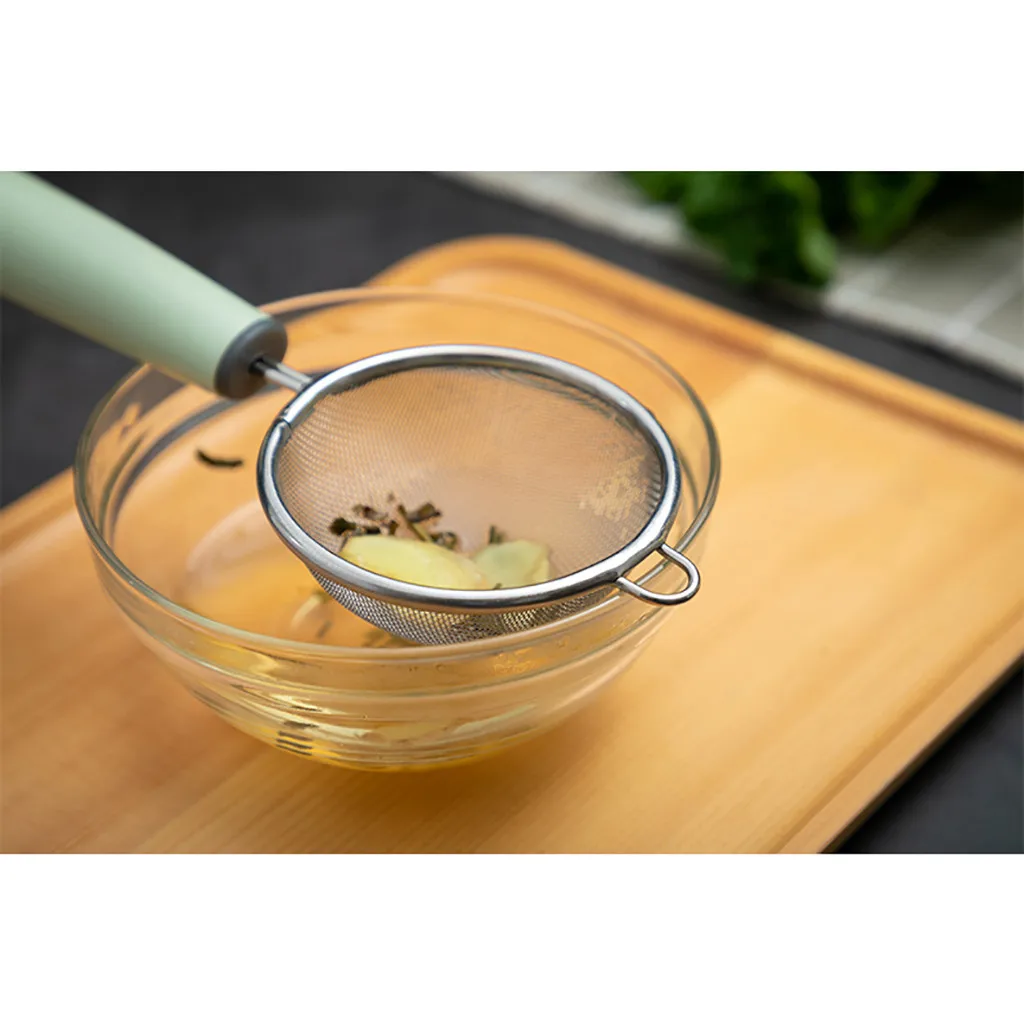 Stainless Steel Multi-Function Filter Spoon Home Kitchen Hot Pot Soup Spoon 2PC