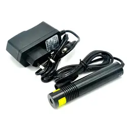 Lente de vidro k9 vermelha impermeável do módulo 650nm 100mw 648nm 658nm 20mm * 110mm do diodo do laser para o alinhamento da iluminação da fase