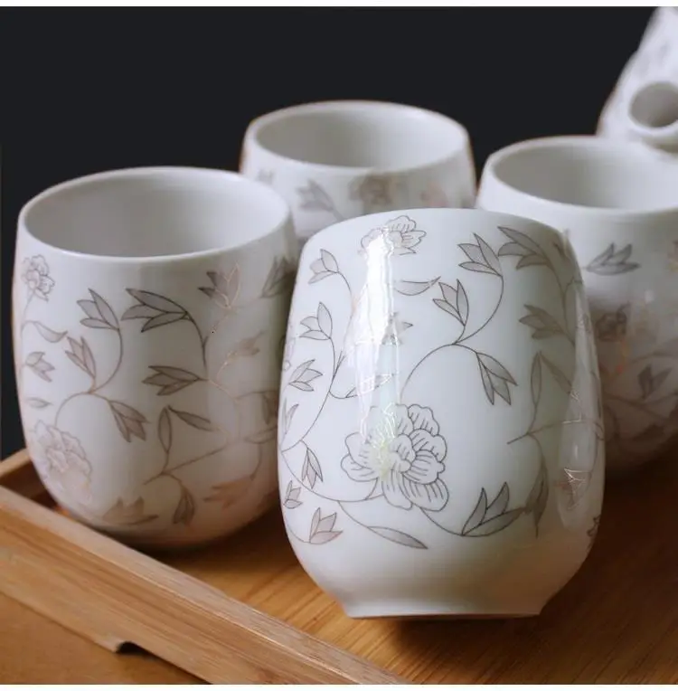 Gongfu Чайник для кухни для путешествий с заваркой Свадебный потертый шик чайный горшок китайский Китай украшения дома аксессуары чайный набор посуды