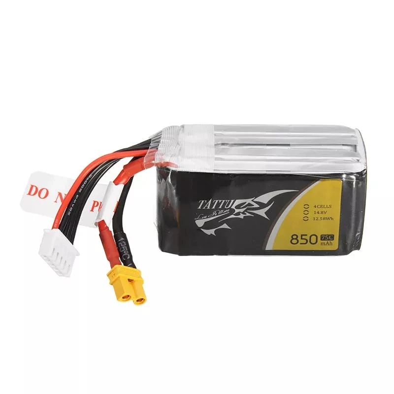 ACE TATTU 11,1 V 14,8 V 850mah 45C 75C 3S 4S с XT30U-F разъемом Lipo аккумулятор для радиоуправляемого гоночного дрона Quadcopte