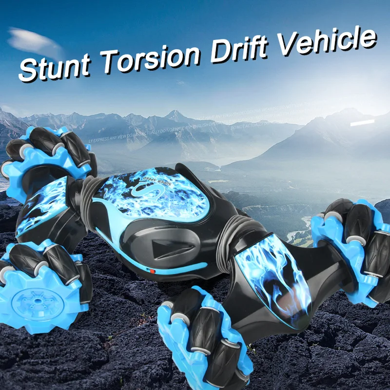 

Stunt RC Car Remote Control Twisting Vehicle Car Driving Toy Xmas Birthday Gifts PAK55