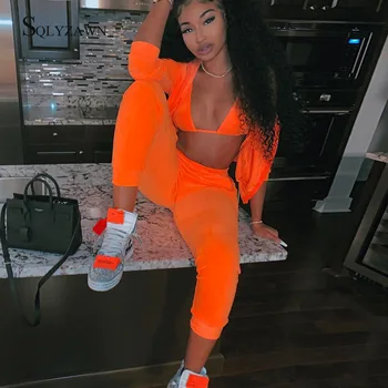 

Women Fleece Velvet Tracksuit Hoodies Jacket and Jogger Pants Two Piece Sports Set Fall Winter Velour Trouser Outfit Tracksuit