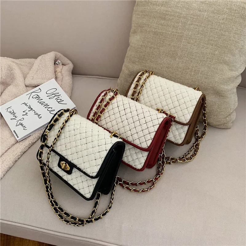 

Autumn And Winter New Style Fashion Rhombus Chain Bag Bags2019 Korean-style Fashion Western Style WOMEN'S Bag Shoulder Bag Women