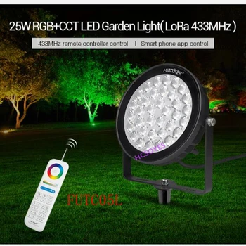 

FUTC07 100W RGB+CCT LED Garden Light Model AC100~240V 50/60Hz 2700K~6500 IP65 waterproof RF 2.4GHz Control Distance: 30m