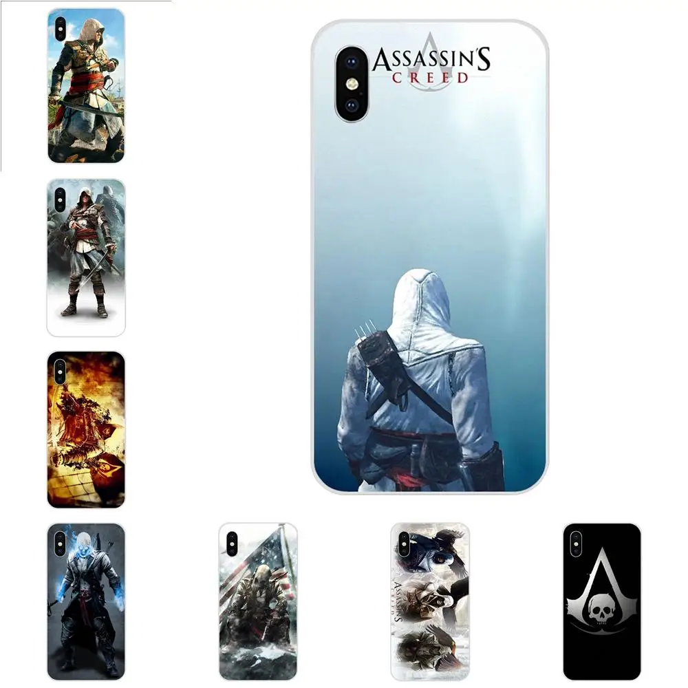 

2019 Skull Assassins Creed Game Figure For Xiaomi Mi3 Mi4 Mi4C Mi4i Mi5 Mi 5S 5X 6 6X 8 SE Pro Lite A1 Max Mix 2 Note 3 4