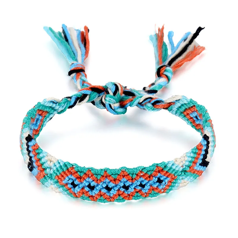 Vintage Anklets Handmade New For PCS/Set Cotton Bracelets Jewelry Female Anklet 2 Beach Gifts Women Foot - Окраска металла: KF6424