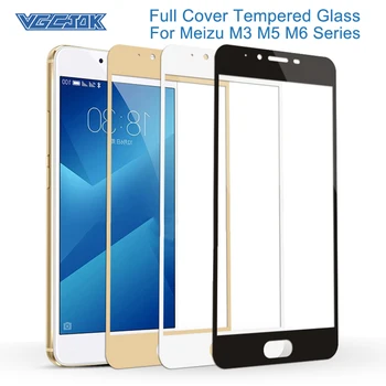 Перейти на Алиэкспресс и купить Твердое закаленное стекло 9H для Meizu M3 Mini M3S M3E M5C M5S MX6 M6S M6T Защитная пленка для экрана M3 M5 M6 Note