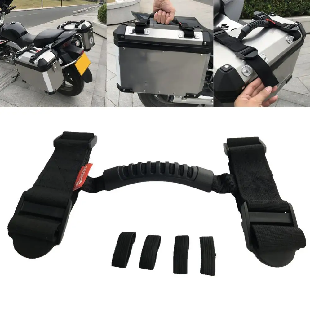Motorcycle Luggage Rope Binding Strap Side Box Strap Luggage Fixing Tie Handle Rope Motorbike Modification Trunk Accessories