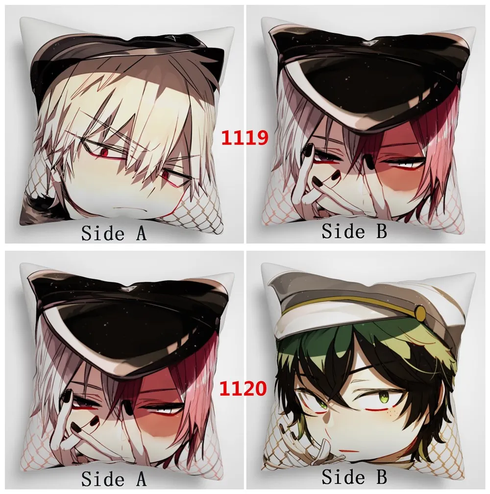 Suef Аниме Манга Boku no Hero academic Midoriya Shoto Bakugou аниме Двусторонняя Подушка Чехол для