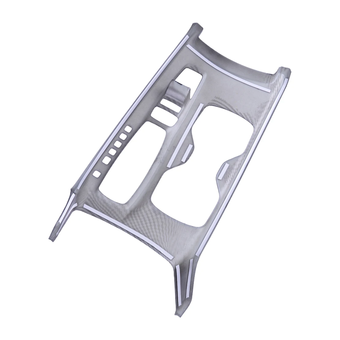 DWCX углеродное волокно текстура автомобиля Авто Коробка Переключения передач прикуривателя панель Крышка отделка ABS Подходит для Honda Accord