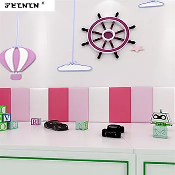 

Solid color bedside soft wall stickers tatami kindergarten soft wall stickers children's anti-collision against 3D wall stickers