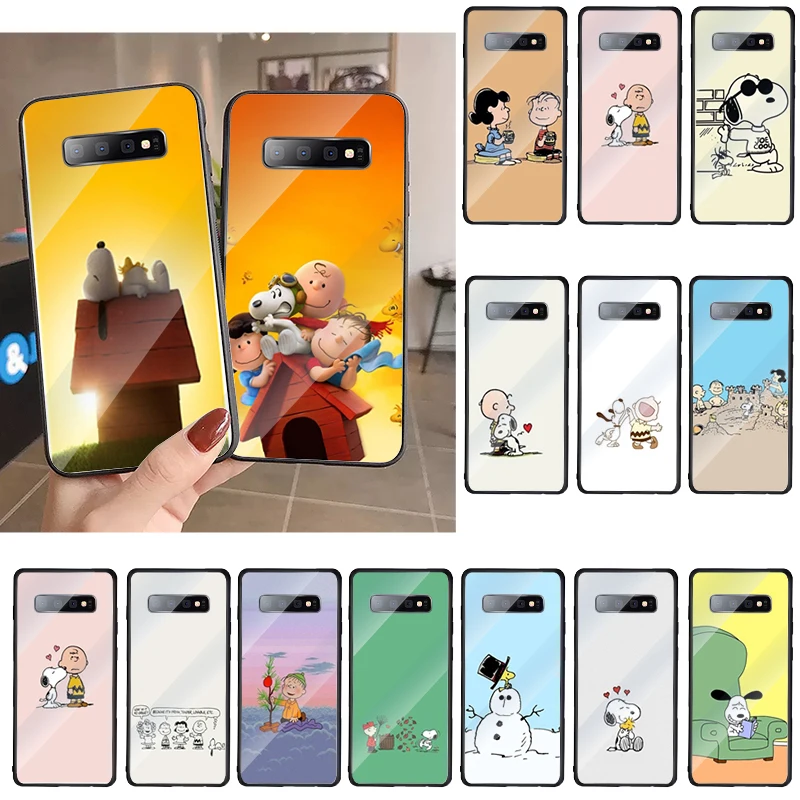 

For Samsung S9 puppy dog PEANUTS Arrived Design Shell for Samsung S9 plus S6 edge plus S7 edge S8 plus S10 plusFor Samung S9